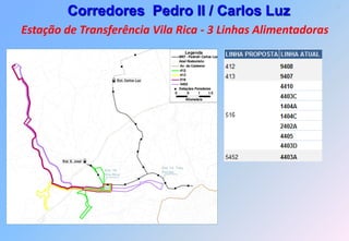 74
        Corredores Pedro II / Carlos Luz
Estação de Transferência Vila Rica - 3 Linhas Alimentadoras




                            Est. 14 Três
                Est. 10
                            Pontas
                Vila Rica
 