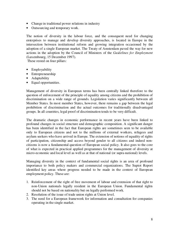 the equal opportunities and managing diversity approaches The university of cambridge is committed in its pursuit of academic excellence to equality of opportunity and to a pro-active and inclusive approach to equality, which supports and encourages all under-represented groups, promotes an inclusive culture, and values diversity. the equal opportunities and managing diversity approaches The university of cambridge is committed in its pursuit of academic excellence to equality of opportunity and to a pro-active and inclusive approach to equality, which supports and encourages all under-represented groups, promotes an inclusive culture, and values diversity.