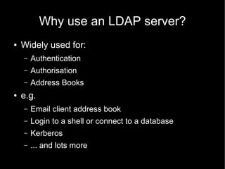 Slaps - a Smalltalk LDAP server | PDF