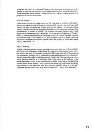Bruce Dawe Analysis | PDF