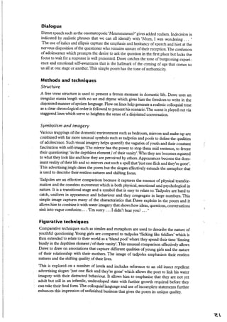 Bruce Dawe Analysis | PDF