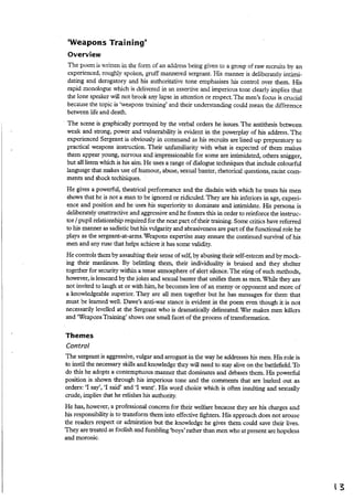 Bruce Dawe Analysis | PDF