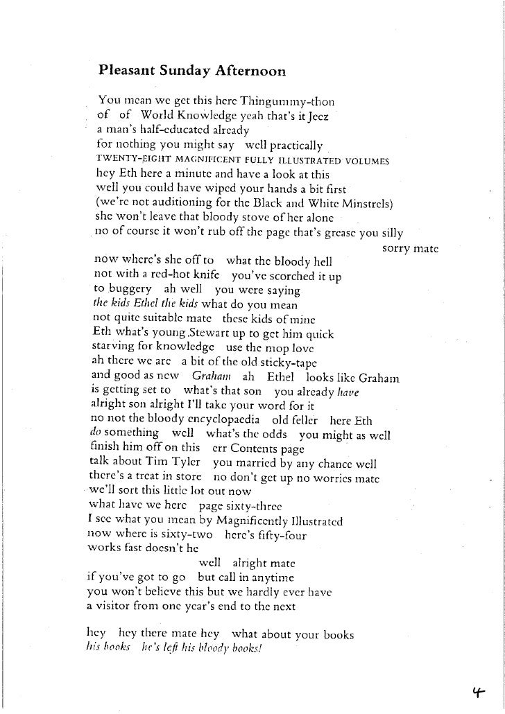 Bruce dawe strange poem analysis picture