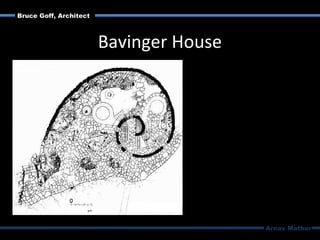 Bavinger House
Arnav Mathur
Bruce Goff, Architect
 