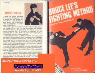 Bruce Lee Fighting Method Volume 1