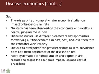 Epidemiological research on brucellosis in India: Knowledge generated and gaps