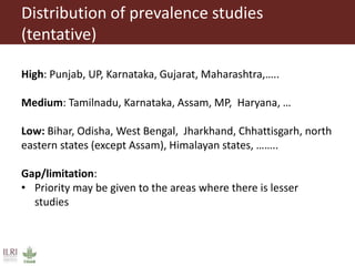 Epidemiological research on brucellosis in India: Knowledge generated and gaps