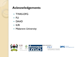 Brucellosis in humans and livestock in Uganda: Challenges and opportunities