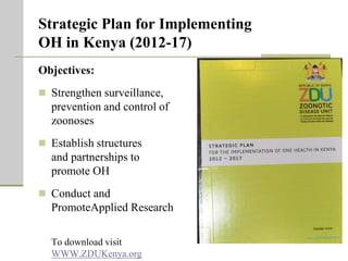 One Health units and brucellosis in Kenya