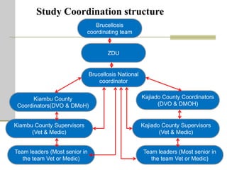 One Health units and brucellosis in Kenya