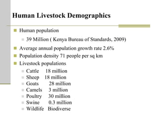 One Health units and brucellosis in Kenya