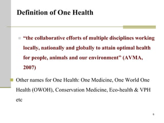 One Health units and brucellosis in Kenya