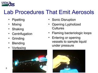 Laboratory biosafety and biosecurity issues related to Brucella research and diagnostics