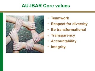 Background of AU-IBAR and brucellosis: Past, present and future in Middle and East (Africa)