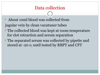 Epidemiologial study of bovine brucellosis in three selected agro-ecologies of central Oromia in Ethiopia