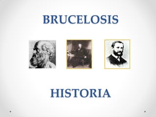BRUCELOSIS




 HISTORIA
 