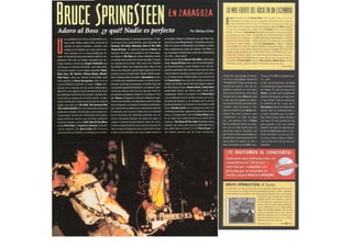 Bruce Springsteen. Varios artículos (2)