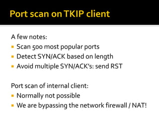 New flaws in WPA-TKIP