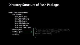 {
"website.json": "96838c4...d7760fa4043a8",
"icon.iconset/icon_16x16.png":
"865f1...93796a6341",
...
}
 