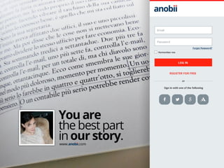 Anobii, perché - Edoardo Brugnatelli