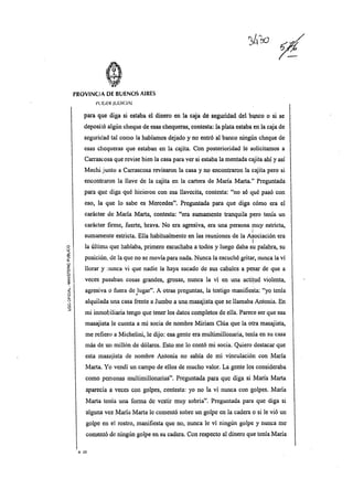 Declaración testimo