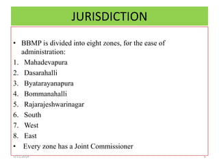 BRUHAT BENGALURU MAHANAGARA PALIKE | PPTX