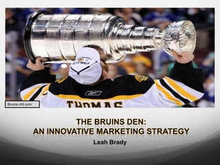 Leah Brady
Bruins.nhl.com
 