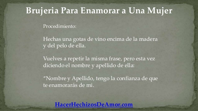 Brujeria para enamorar a una mujer