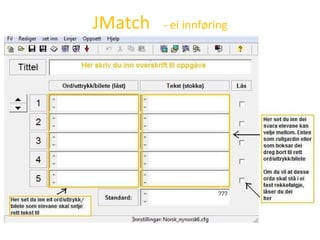 JMatch  - ei innføring 