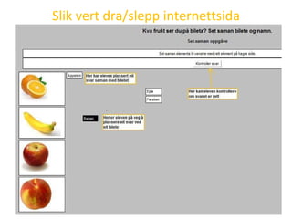 Slik vert dra/slepp internettsida 