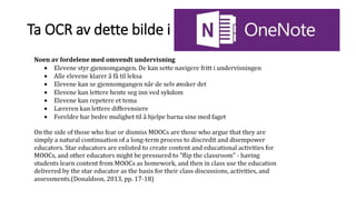 Ta OCR av dette bilde i onenote
 