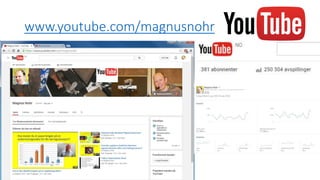www.youtube.com/magnusnohr
 