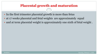 BRUK PLACENTA development AND Amniotic fluid metabolism.ppt