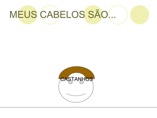 MEUS CABELOS SÃO... CASTANHOS 