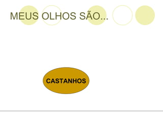 MEUS OLHOS SÃO... CASTANHOS 