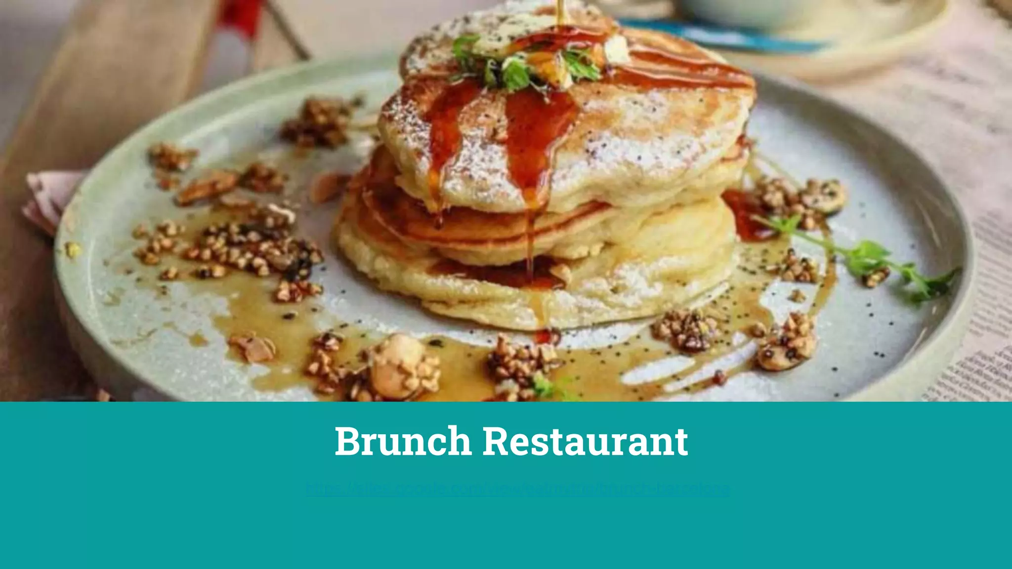 Brunch Restaurant
https://sites.google.com/view/eatmytrip/brunch-barcelona
 