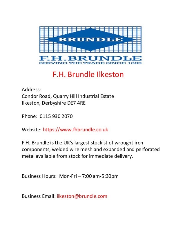 Fh Brundle Ilkeston