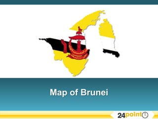 Map of Brunei
 