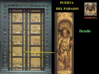 GHIBERTI PUERTA  DEL PARAISO Detalle 