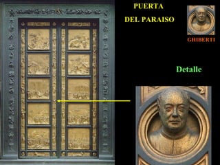 GHIBERTI PUERTA  DEL PARAISO Detalle 