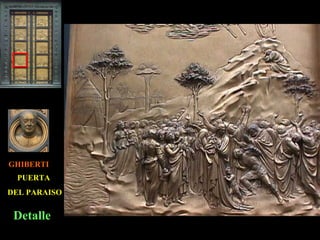 GHIBERTI PUERTA  DEL PARAISO Detalle 