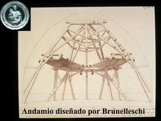 Andamio diseñado por Brunelleschi 