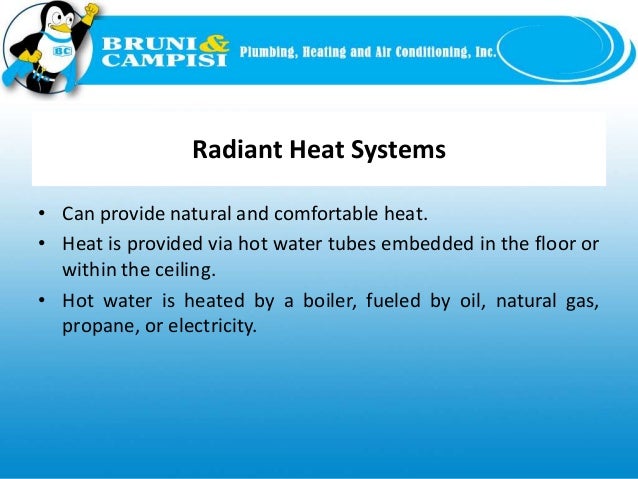 Slide Types Of Heating Systems