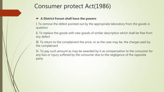 competition and Consumer Laws | PPTX