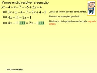 BrunoequaçõEs De 1º Grau   2ª Parte