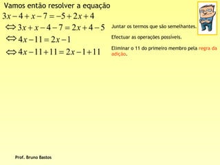 BrunoequaçõEs De 1º Grau   2ª Parte