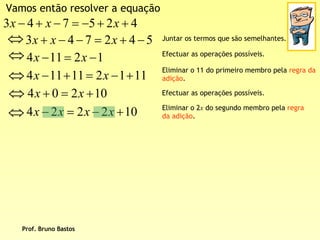 BrunoequaçõEs De 1º Grau   2ª Parte