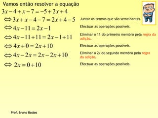BrunoequaçõEs De 1º Grau   2ª Parte