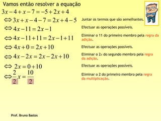 BrunoequaçõEs De 1º Grau   2ª Parte
