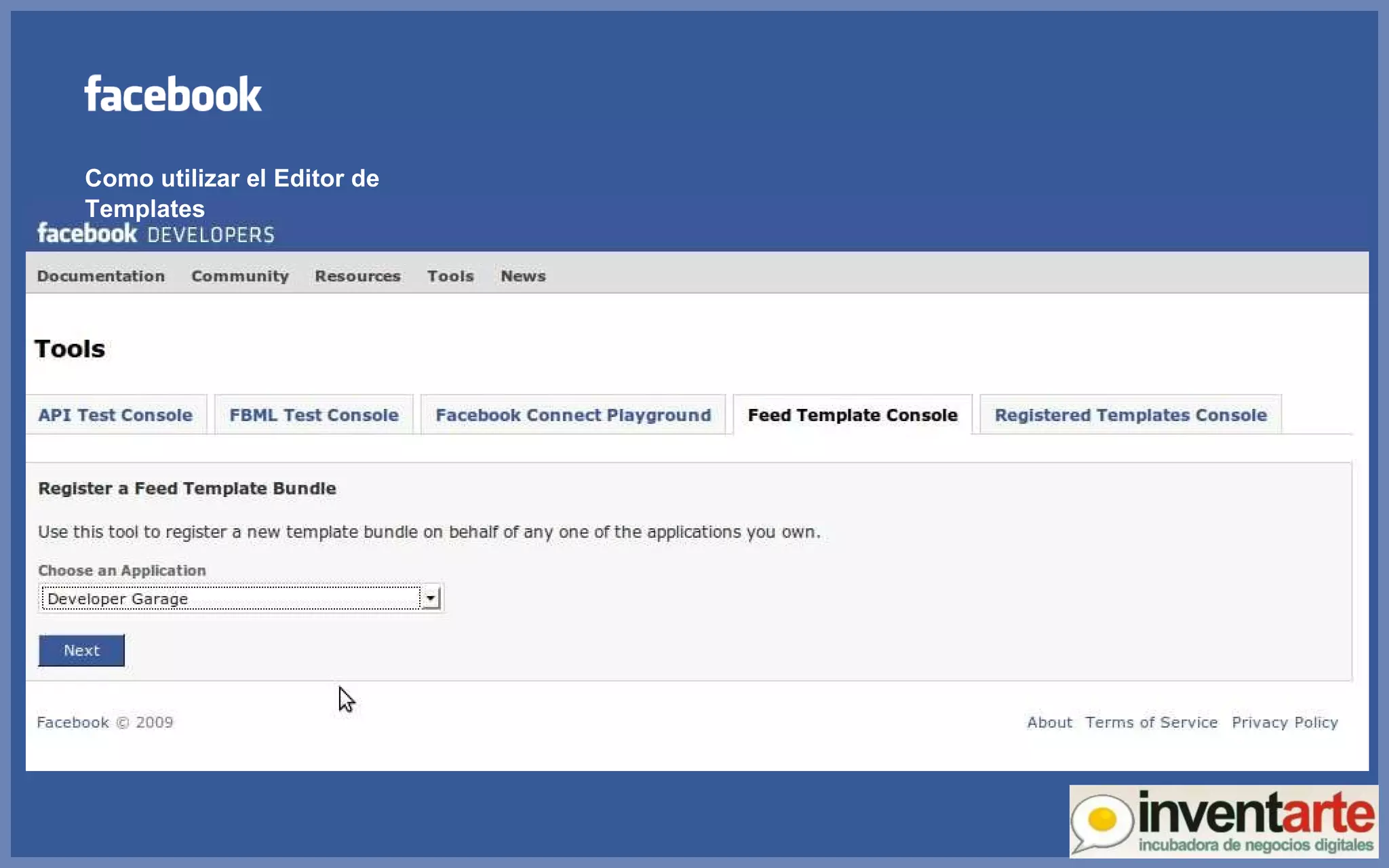 Como utilizar el Editor de Templates 